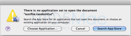 La Mac App Store servirá para identificar extensiones de archivo desconocidas