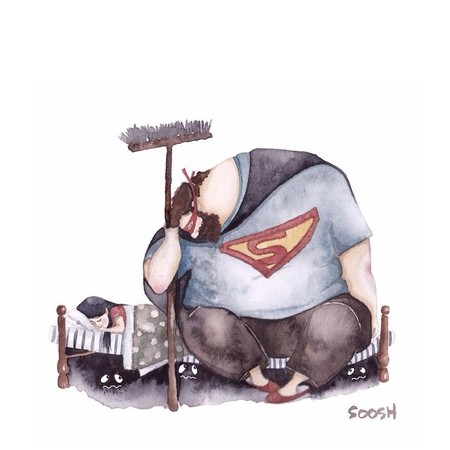 13 preciosas ilustraciones que reflejan el amor más tierno entre padre e hija