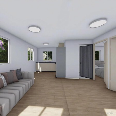 Casa prefabricada expandible de 20 pies y 40 pies, modular con 2-3 dormitorios, cocina y baño, casas plegables portátiles para sala de estar, oficina,...