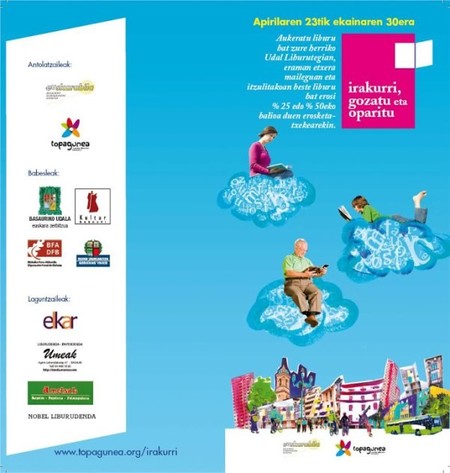 ´Irakurri, Gozatu eta Oparitu', las bibliotecas de Bilbao promueven la lectura en euskera