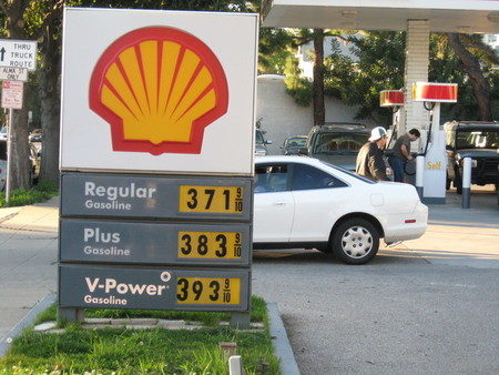 Precios de la gasolina en Palo Alto (CA) el 28 de febrero de 2008