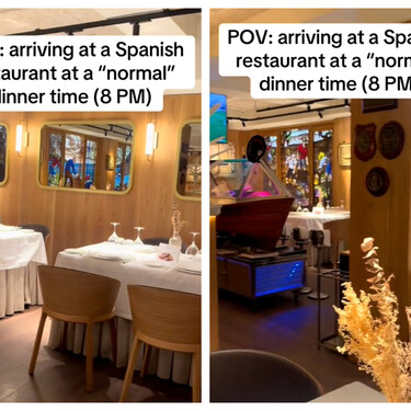 Restaurantes vacíos a la hora "normal" de cenar: el cachondeo constante de los guiris con los horarios españoles 