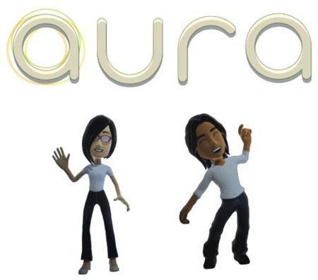 Aura Project, los avatares de Microsoft en una aplicación social, integrando Twitter y Facebook