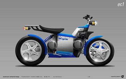 eCycle moto híbrida