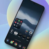 Mi Galaxy ya tiene el efecto “cristal líquido” de iOS. Me llevó unos minutos y confirma que nadie personaliza como Samsung