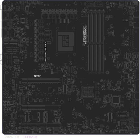 Msi Z690 Godlike Pcb