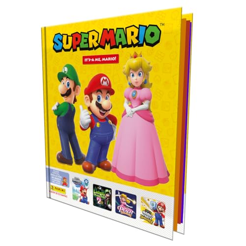 Editorial Panini México - Super Mario Bros 2025 - Album Pasta Dura