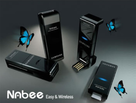 Nabee, Wireless USB para compactas Samsung
