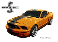 Gama de colores del Shelby Mustang GT500 Super Snake
