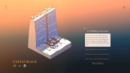 Game of Thrones: Tale of Crows ya está en Apple Arcade, un juego que narra la historia de El Muro y la Guardia de la Noche