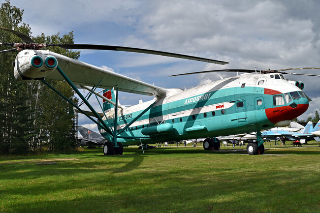Aeroflot Mil V 12 Museo Aire Moscu