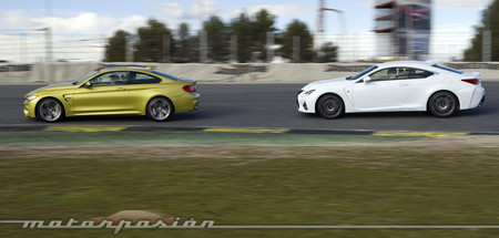 BMW M4 vs Lexus RC F Motorpasion 1000 5