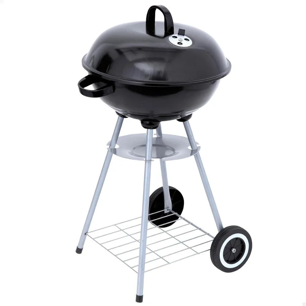 Barbacoa portátil de carbón redonda Ø46 x 89 cm