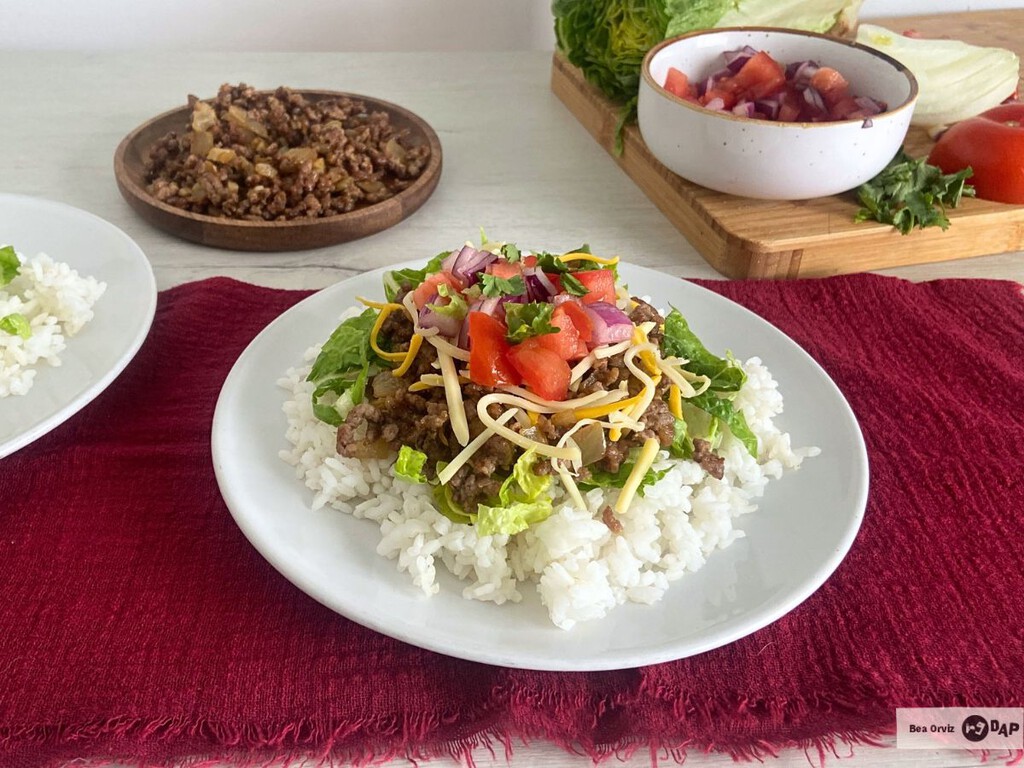 Cómo hacer taco rice al estilo de Okinawa, la inesperada fusión de cocina japonesa y Tex-Mex que te va a encantar