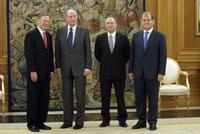 Alan Mulally ha traído buenas noticias durante su visita a España