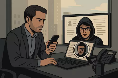 Remote work scam