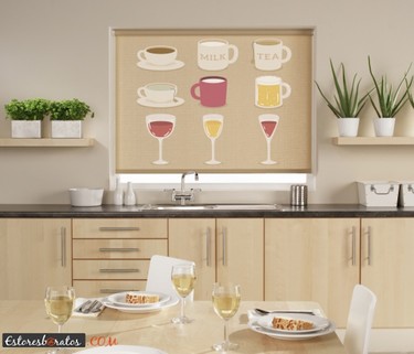 ¿Ganas de darle un toque distinto a la ventana de tu casa? Opta por estores estampados