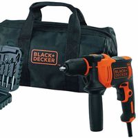 Oferta del día en el taladro percutor con cable de 710 W Black & Decker BEH710SA32-QS: hasta medianoche cuesta 41,95 euros en Amazon