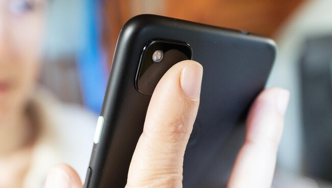 Google Pixel Lectura Dedo
