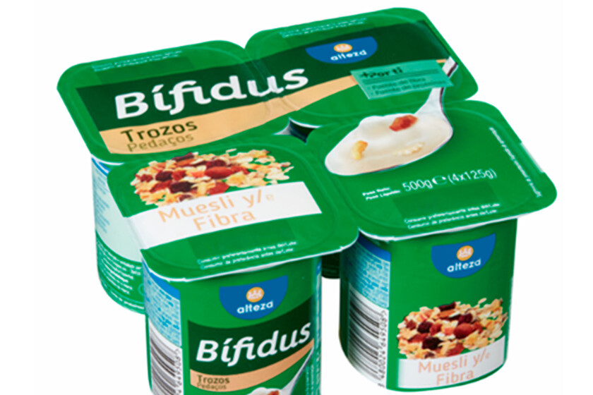 Alerta alimentaria por presencia de almendras no declaradas en yogures con bífidus en Cantabria y Castilla y León