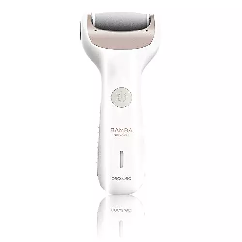 Cecotec Bamba SkinCare Silky, Lima inalámbrica para pies