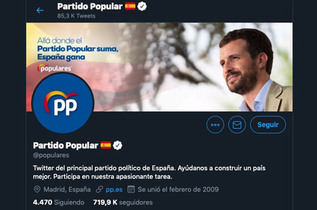 Twitter, Facebook e Instagram eliminan cientos de cuentas falsas que atribuyen al PP por manipular la opinión pública