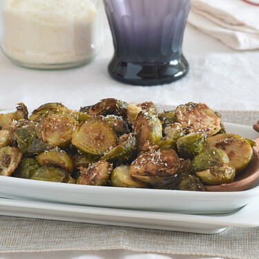 Coles de Bruselas al horno con coco: receta saludable