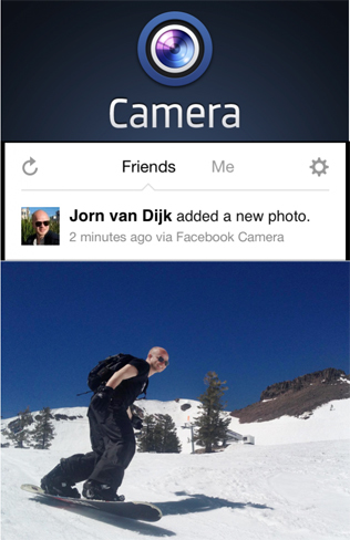 Facebook Camera, al más puro estilo Instagram