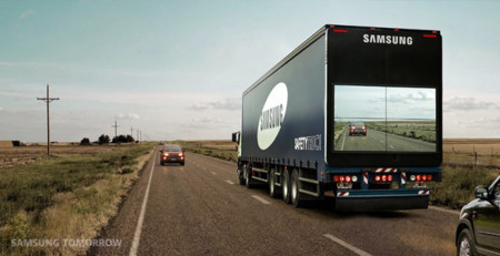 Samsung "Safety Truck": un camión 'transparente' que podría salvar muchas vidas