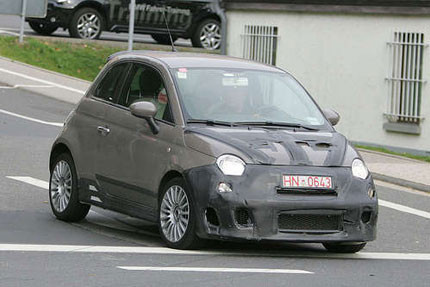 Fiat 500 Abarth EsseEsse, fotos espía