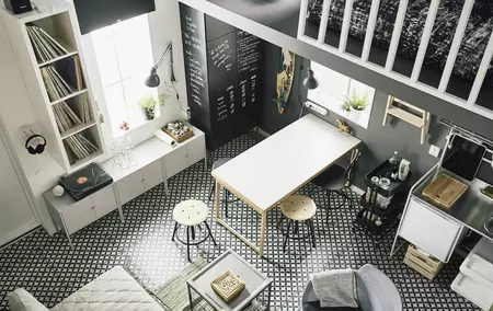 7 soluciones funcionales de Ikea para estudios y pisos pequeños