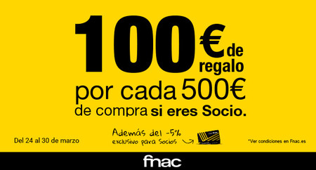 Fnac te regala 100€ por cada 500 de compra: ideas para darte el capricho