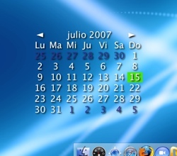 PandoCalendar: Útil y discreto calendario flotante sobre tu escritorio