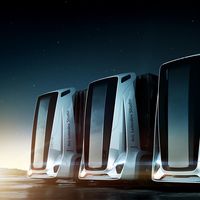 Gruzovikus, un ejercicio de diseño que imagina el futuro del transporte con camiones autónomos: sin cabina y sin nadie al volante