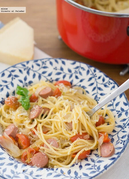 Receta de pasta a la cazuela, que nos ahorra fregar más de la cuenta
