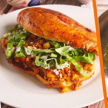 Trucos para que los pambazos con papa y chorizo queden crujientes por fuera