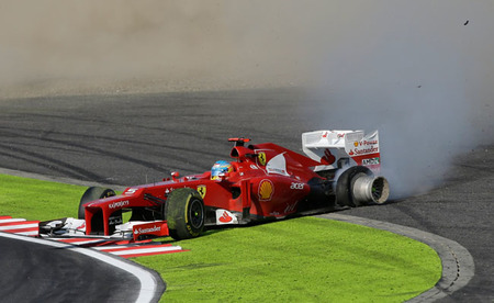 ¿Fue el toque entre Fernando Alonso y Kimi Raikkonen premeditado? ¿Estamos locos?