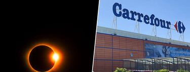 Carrefour vende (por menos de 2 euros) las gafas homologadas con las que ver el eclipse solar de forma segura 