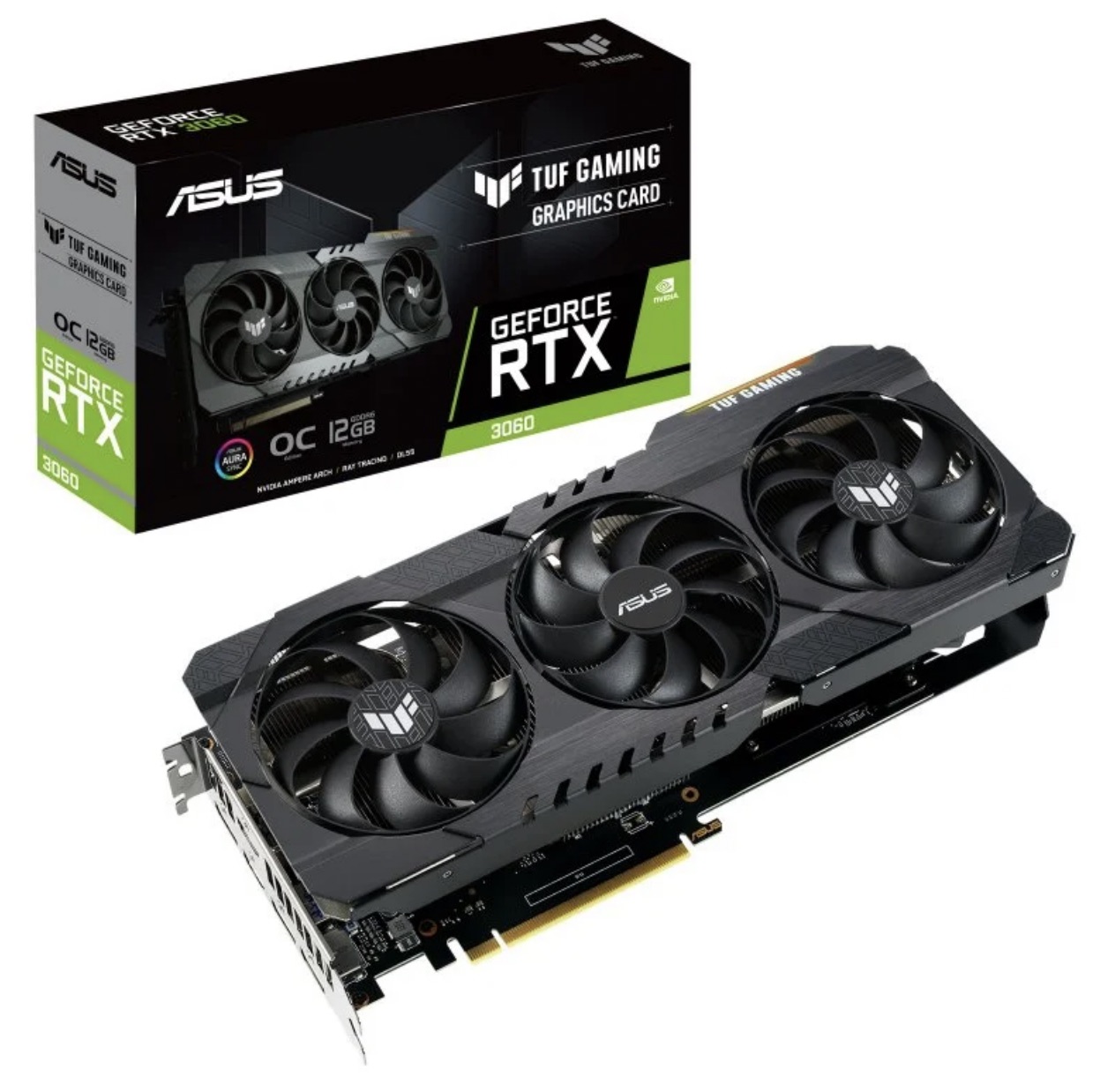 ASUS TUF Gaming GeForce RTX 3060 OC V2 12GB GDDR6