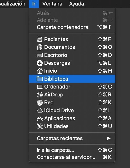 Finder Macos Biblioteca