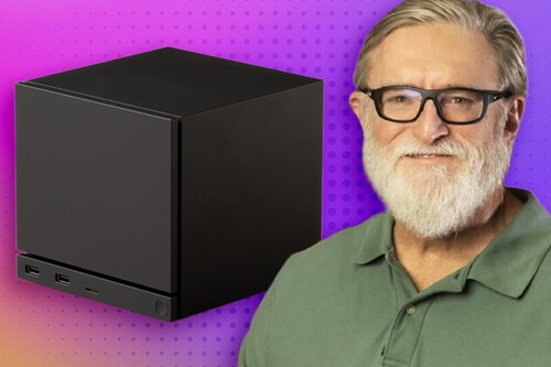 Gabe Newell e a Steam Machine / Imagem: Valve