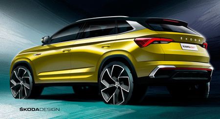 Skoda Kamiq GT 2020, bocetos
