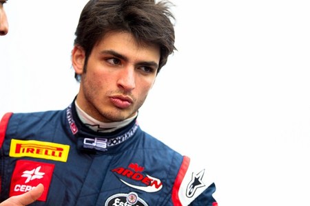 Carlos Sainz GP3 Ret