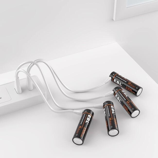 pilas cargador USB