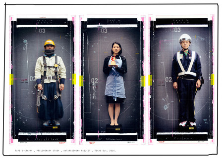 ‘Hatarakimono Project’de K-Narf, retratos de los trabajadores de Tokyo a caballo entre la fotografía y el bricolaje
