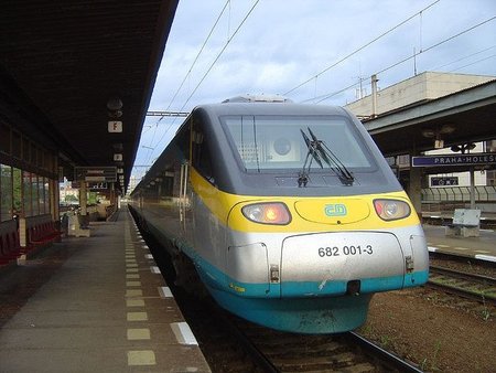 República Checa en tren