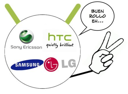Samsung, HTC, Sony Ericsson y LG reaccionan positivamente a la compra de Motorola por parte de Google