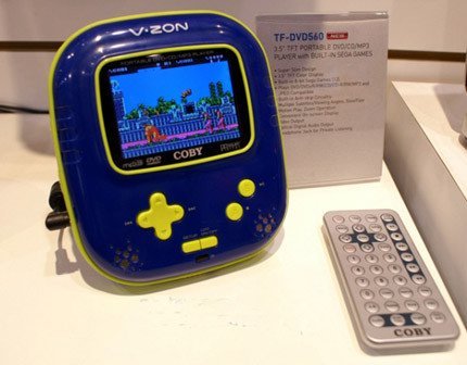 Player DVD y consola retro