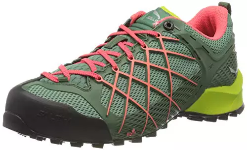 Salewa Wildfire Zapatillas Mujer, Verde, 5.5
