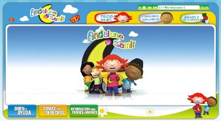Andaluna y Samir, excelente web para la educación en valores